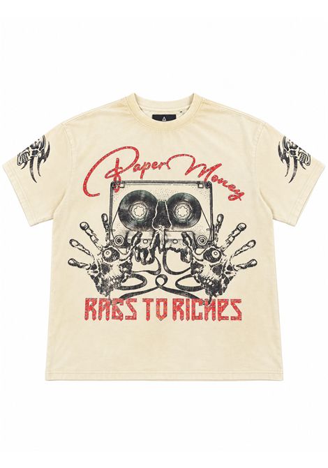 T-shirt con stampa PAPER MONEY | PLAYBACK-TEE-BONEPA